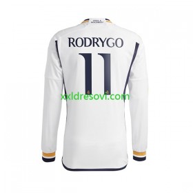 Real Madrid Rodrygo Goes 11 Domaći Nogometni Dres 2023-2024 Dugim Rukavima
